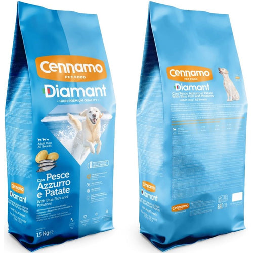 DIAMANT Plava riba s krumpirom, za odrasle pse svih pasmina, 15kg