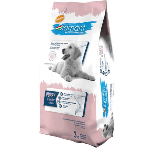 DIAMANT PUPPY&JUNIOR, bogato piletinom i puretinom, za stence i mlade pse