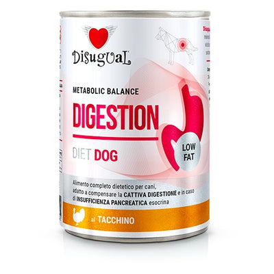 DISUGUAL Metabolic Balance Digestion Low Fat konzerva za pse, puretina, 400g