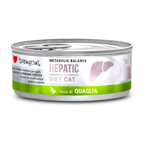 DISUGUAL Metabolic Balance Hepatic konzerva za macke, prepelica, 85 g