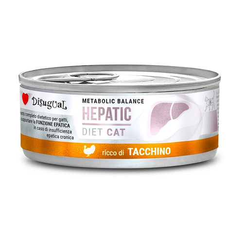 DISUGUAL Metabolic Balance Hepatic konzerva za macke, puretina, 85 g