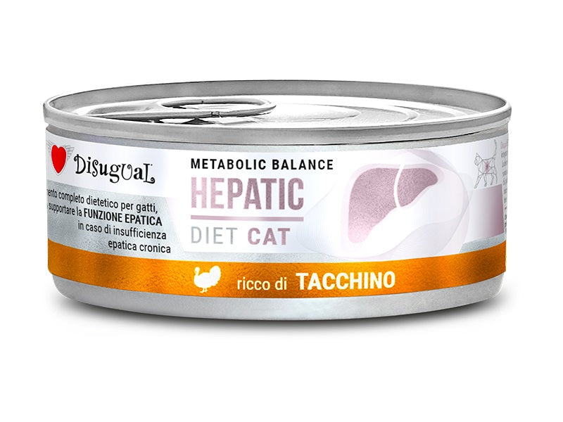 DISUGUAL Metabolic Balance Hepatic konzerva za macke, puretina, 85 g
