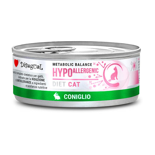 DISUGUAL Metabolic Balance Hypoallergenic, konzerva za macke, kunicevina, 85 g