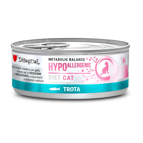 DISUGUAL Metabolic Balance Hypoallergenic konzerva za macke, pastrva, 85 g