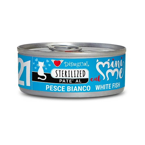 DISUGUAL OUTLET MINI ME Cat Sterilized, pasteta bijela riba, 85g