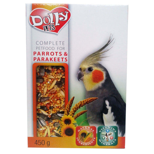 DOLLY CLERANCE Hrana za srednje i velike papige, 450g