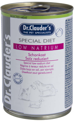 DR CLAUDER'S Konzerva za pse Special Diet Low Natrium 400g