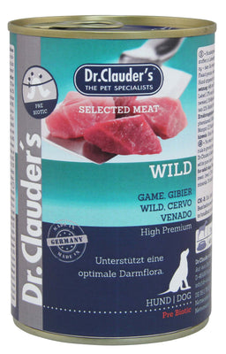DR CLAUDER'S Selected Meat Pre Biotic, divljac, 400g