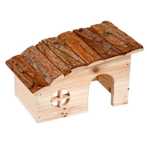 DUVO+ OUTLET Kucica kosi krov za glodavce, 31x23x18cm
