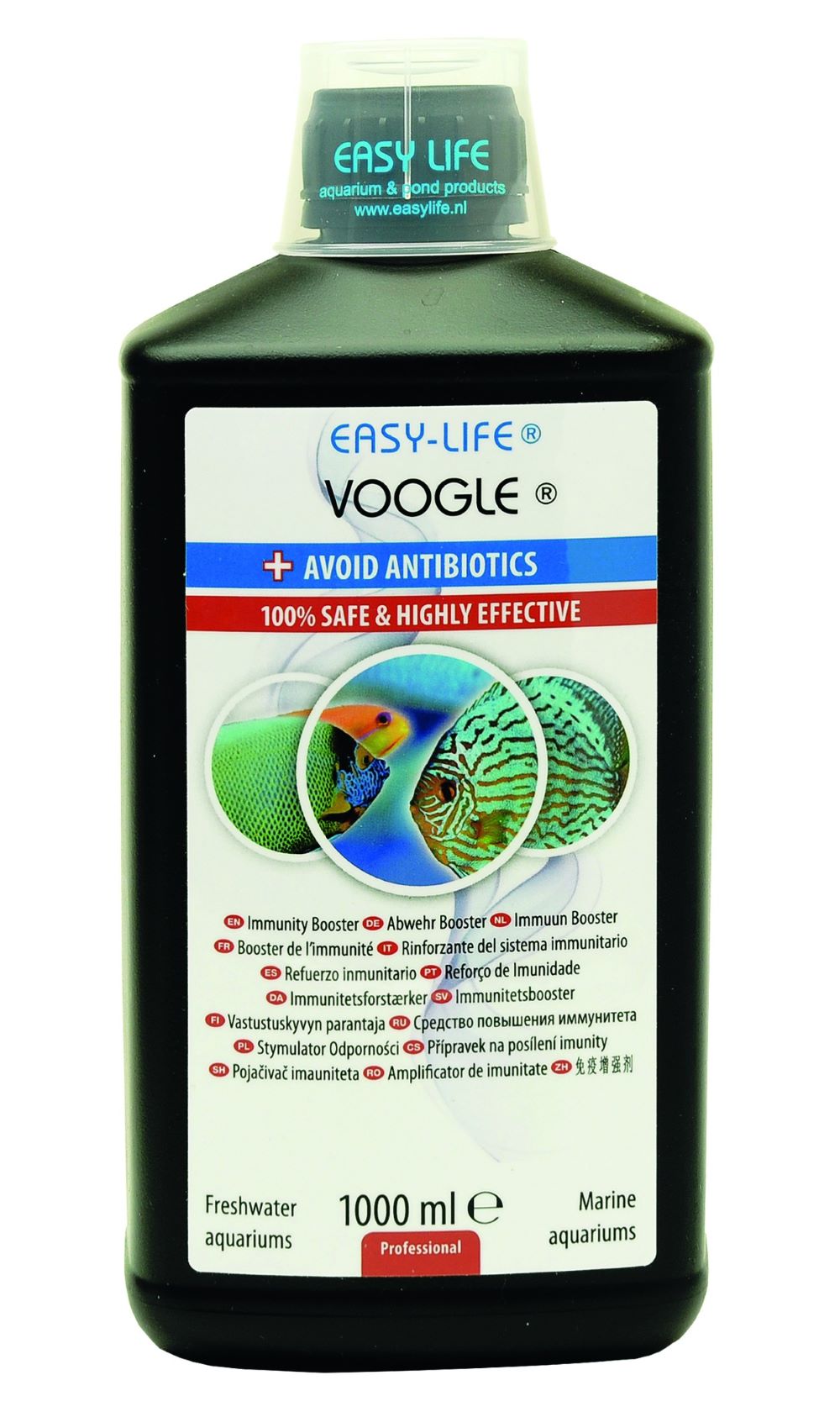 EASY LIFE Voogle - prva pomoc kod bolesti riba 1000 ml