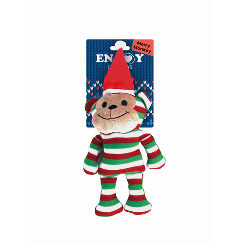 ENJOY Chilly Merry Monkey, igracka za pse, plis, 28 cm