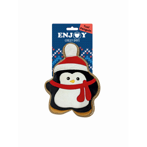 ENJOY Chilly Tuxi Penguin, igracka za pse, plis, 18 cm