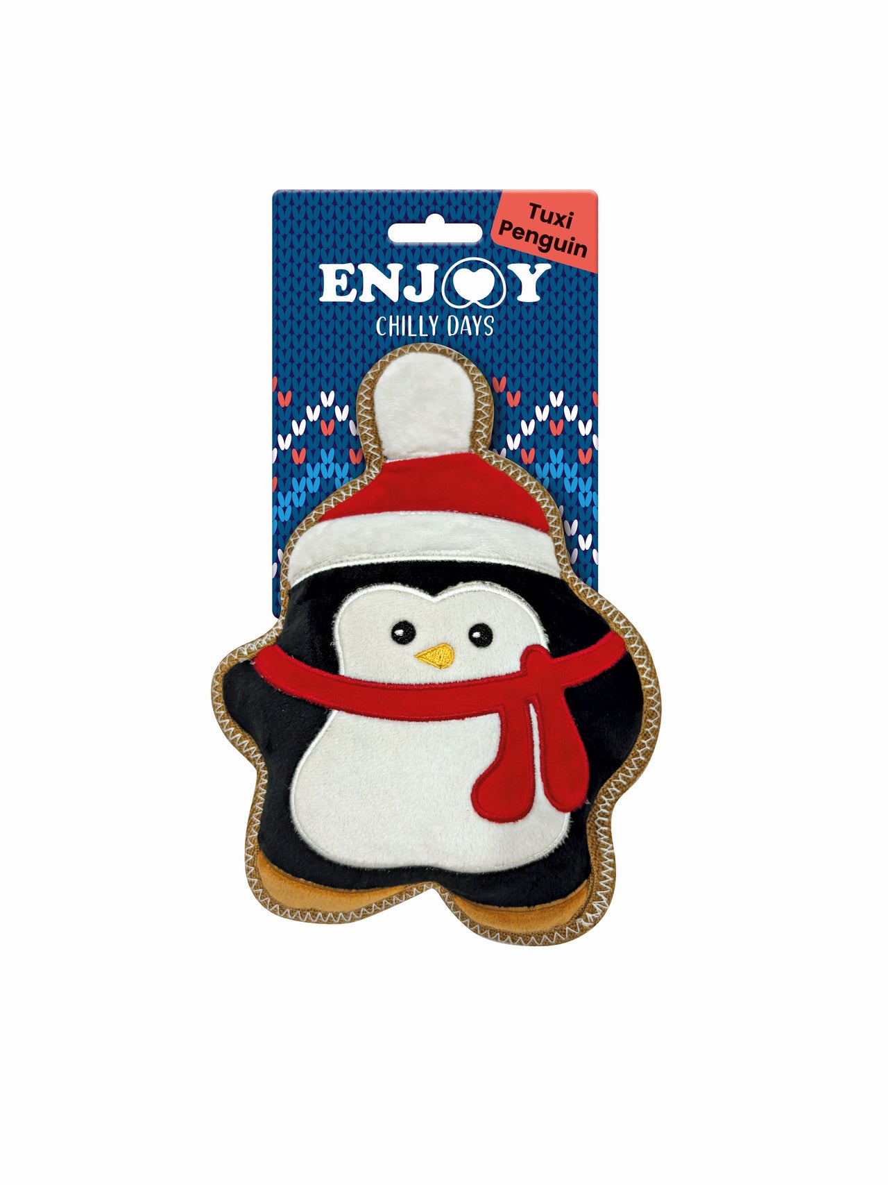 ENJOY Chilly Tuxi Penguin, igracka za pse, plis, 18 cm