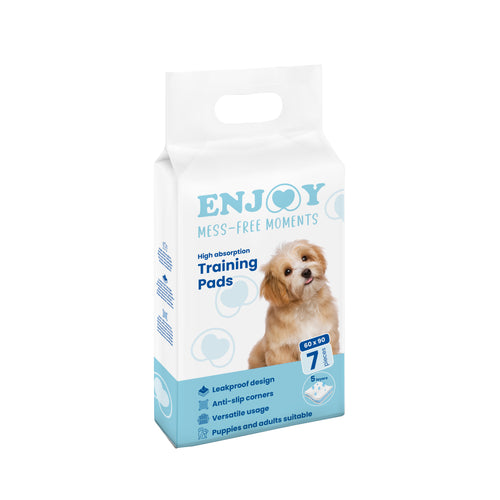 ENJOY Puppy Pads, upijajuce higijenske prostirke, 60x90, 7kom