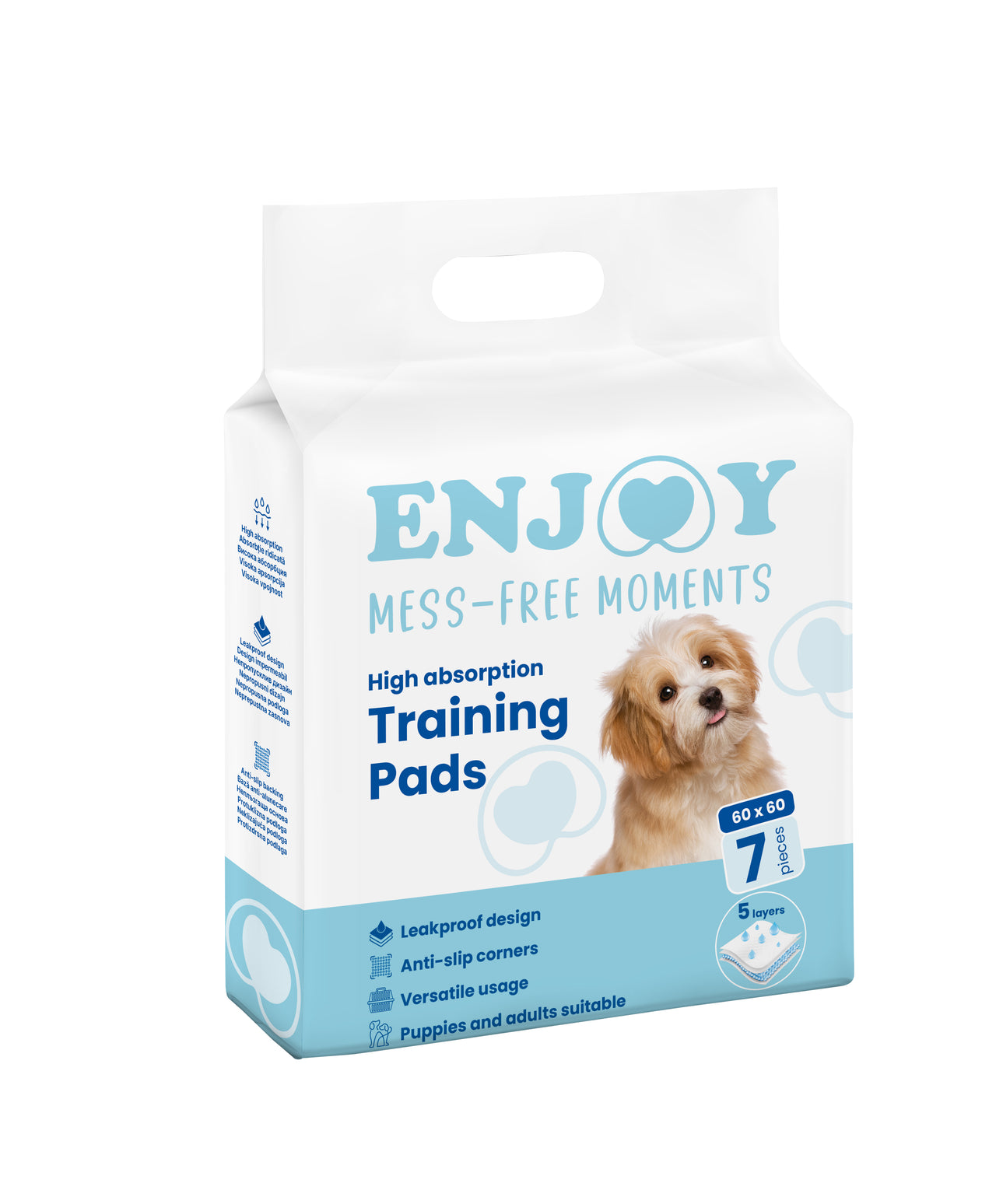 ENJOY Puppy Pads, upijajuce higijenske prostirke, 7kom
