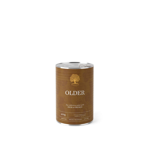 ESSENTIAL OLDER PATE, bez zitarica, pacetina i piletina, za starije pse, 400 g