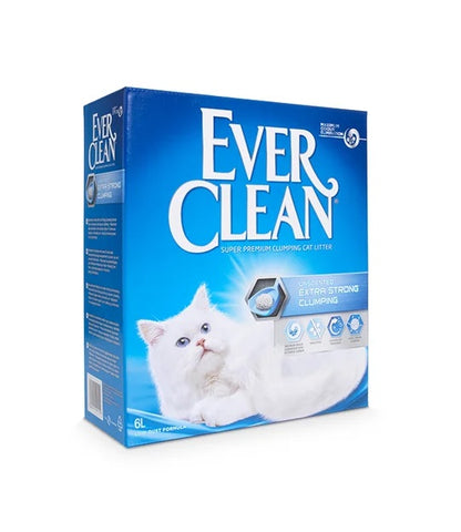 EVER CLEAN Extra Strong, grudajuci mineralni pijesak za macke, bezmirisni