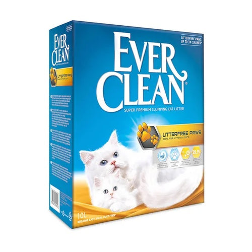 EVER CLEAN Litterfree Paws, grudajuci mineralni pijesak za macke, mirisni, 10l