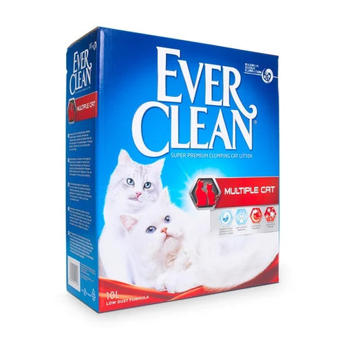 EVER CLEAN Multiple Cat, grudajuci mineralni pijesak za macke, mirisni