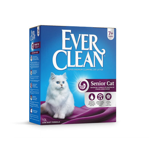EVER CLEAN Senior cat, bezmirisni