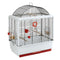 FERPLAST Krletka za ptice Palladio 3 Crna 50x30x64cm