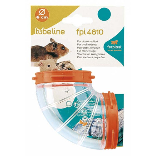 FERPLAST Tunel za hrcke - nastavak Curve 7cm/fi 6cm fpi 4810