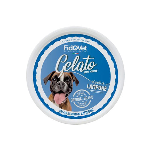 FIDOVET Gelato Sladoled za pse, s okusom maline, 40g