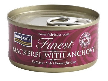 FISH4CATS Konzerva Skusa s incunima 70g