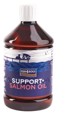 FISH4DOGS SUPPORT+, lososovo ulje, 500ml