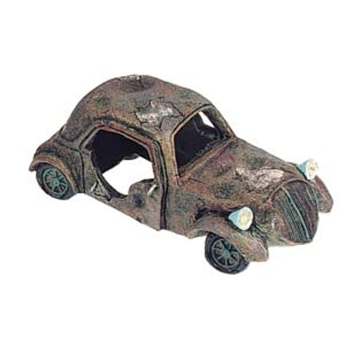 FLAMINGO Akvarijski ukras Auto Buba smeđa, 14x8x7cm