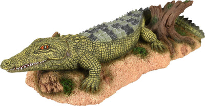 FLAMINGO Akvarijski ukras Krokodil 24x11x6cm 
