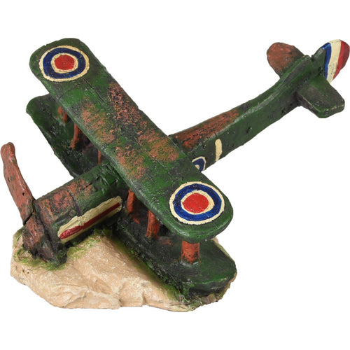 FLAMINGO Akvarijski ukras Yoko Plane, 16x12x8cm