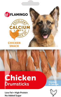 FLAMINGO Chickn Snack poslastica Calcium Bone with Chicken 85g