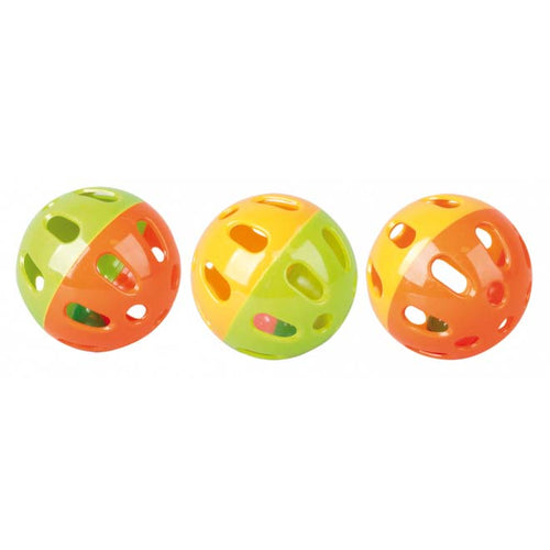 FLAMINGO CLERANCE Igracka za glodavce i male zivotinje Ball, plasticna, 9cm