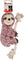 FLAMINGO Igračka za pse Ljenjivac na konopu, rozi 12,5x9x30cm