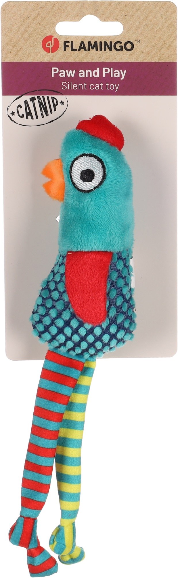 FLAMINGO Kokos s ketnipom, zelena, 23cm