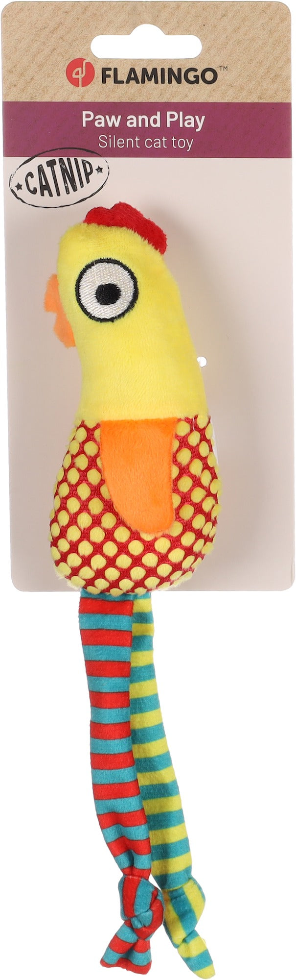 FLAMINGO Kokos s ketnipom, zuta, 23cm