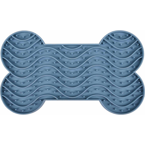 FLAMINGO LICK PAD, hranilica za pse i macke, 21,8cm, plava