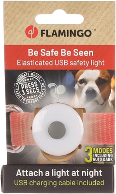 FLAMINGO Logan Light Svjetleca bljeskalica za pse, USB, 3,5cm