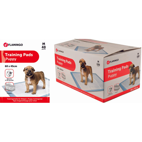 FLAMINGO Puppy Training Pads upijajuce prostirke M, 60x45cm