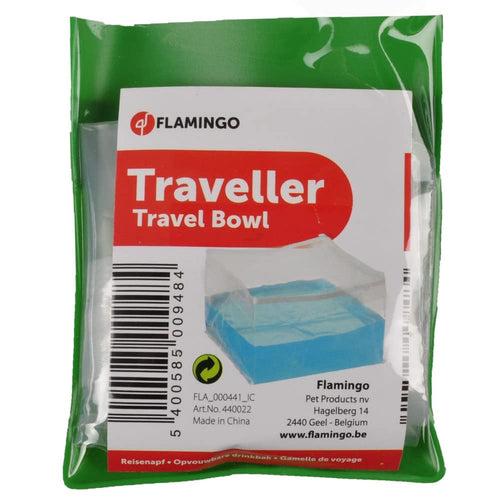 FLAMINGO TravelBowl - putna zdjelica za vodu, dzepna, najlon, 1,5L, 1 kom