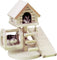 FLAMINGO Wonderland Treehouse kućica za male glodavce, 21x22x16cm