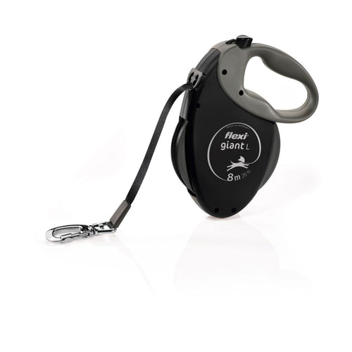 FLEXI Vodilica na regulaciju Giant Plus, traka L, 8m, do 50kg, crna