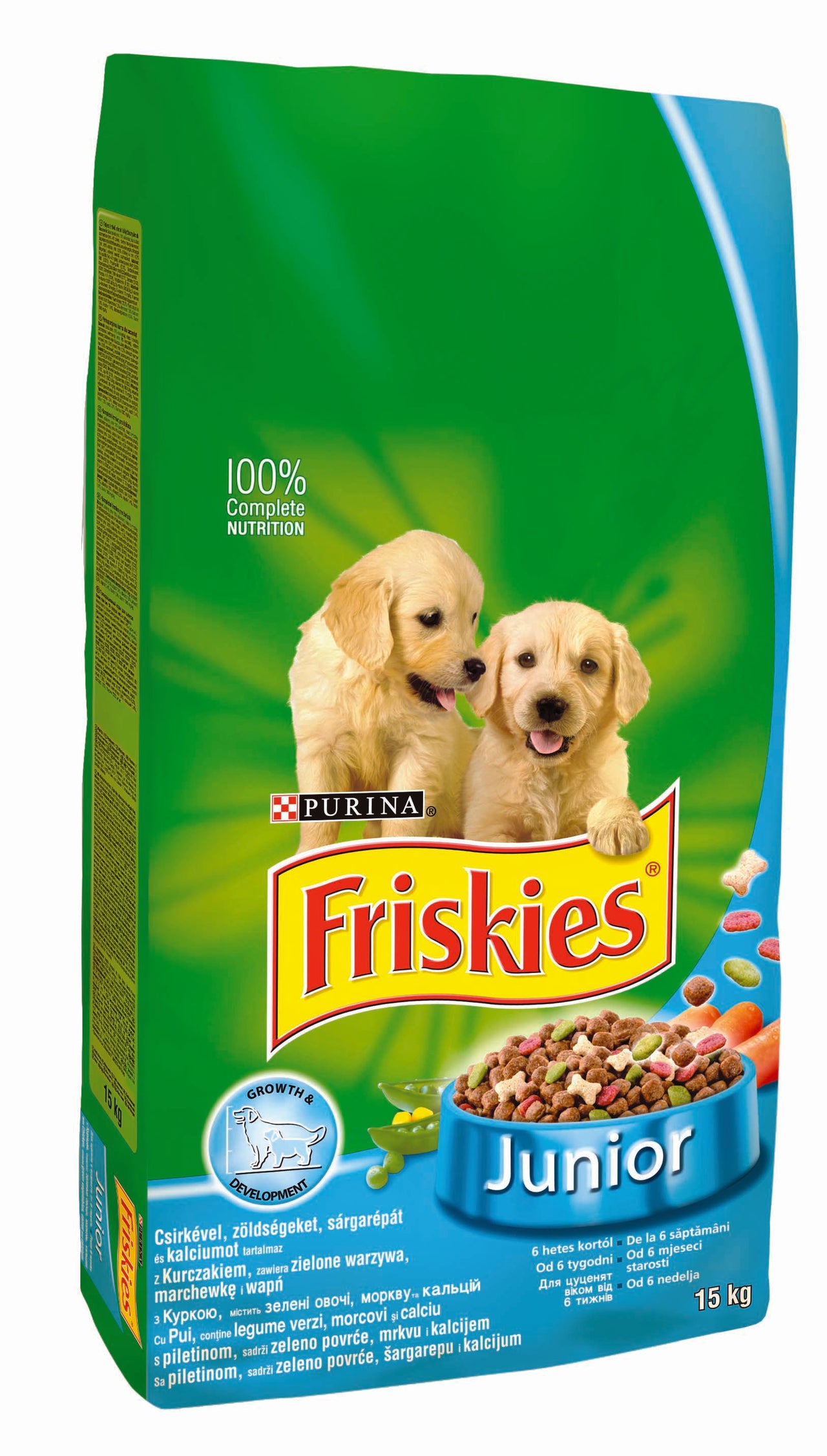 FRISKIES JUNIOR, s piletinom