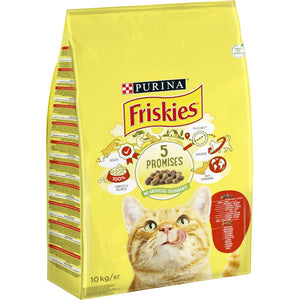 FRISKIES ukusna kombinacija govedine i piletine, s povrcem, 10kg