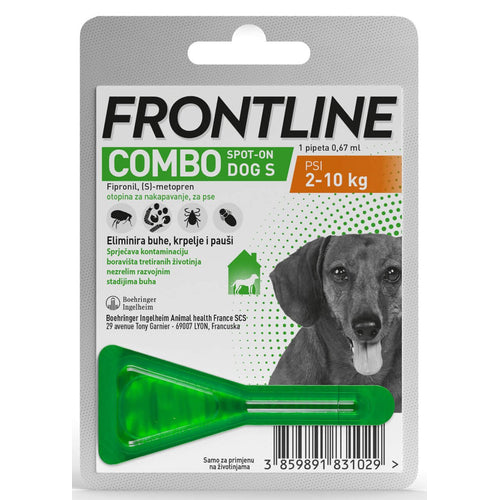 FRONTLINE (Boehringer) Combo SpotOn za pse 2-10kg, 1x0,67ml