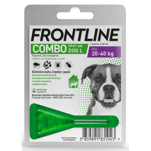 FRONTLINE (Boehringer) Combo SpotOn za pse 20-40kg, 1x2,68ml