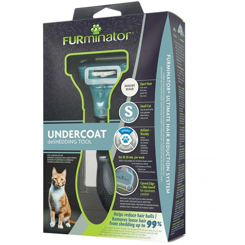 FURminator S za male macke kratke dlake (4,5kg)