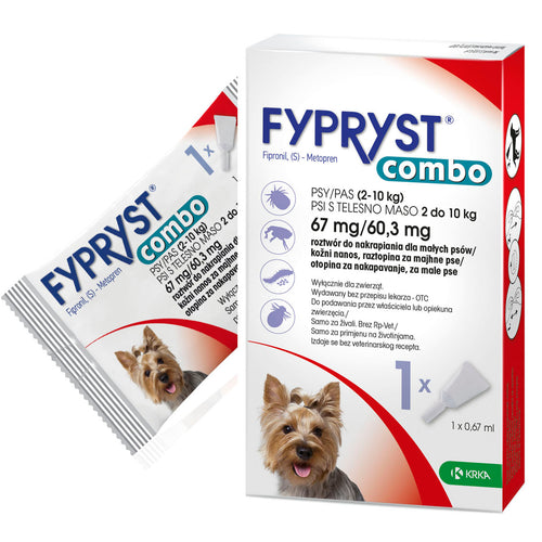 FYPRYST Combo (Krka) ampula SpotOn za pse 2-10kg, 0,67ml