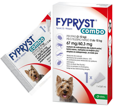 FYPRYST Combo (Krka) ampula SpotOn za pse 2-10kg, 0,67ml